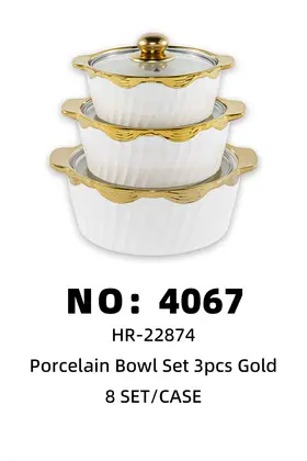 Ceramic Pot Sets 3-Piece Set TG06-1