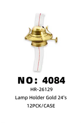 Gold-Spray Melon Lamp Heads