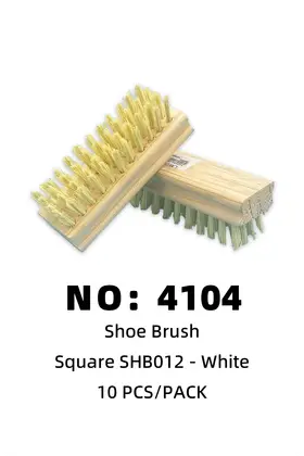 White Shoe Brushes 10PCS/PACK