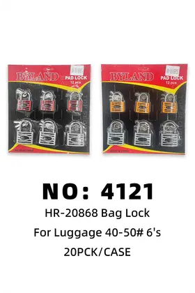 6pcs Padlocks