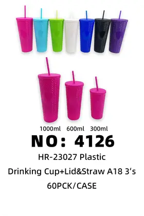 3 Piece A18 Beverage Cup Set Office Water Cups