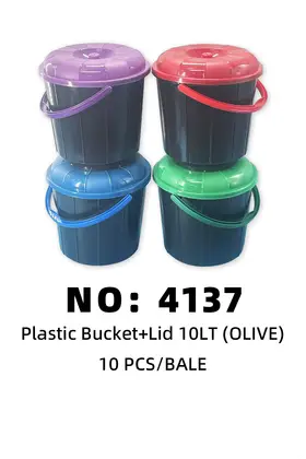 OLIVE 10LT Water Buckets Bucket+Lid