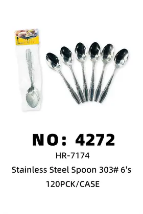 16g Stainless Steel Spoons 6's
