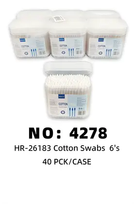 Bamboo Cotton Swabs Frosted Boxes