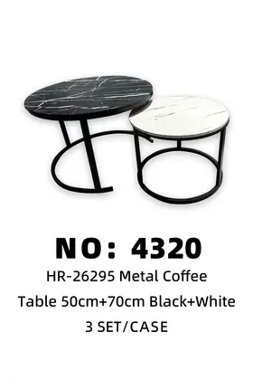 Coffee Tables Black Stand Blackboard + Whiteboard