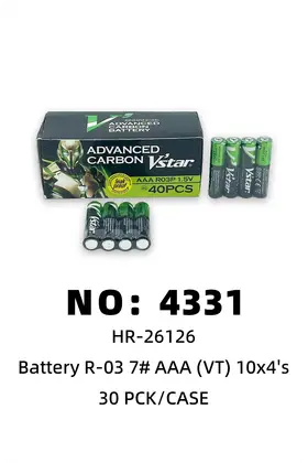 R03 7# Batteries