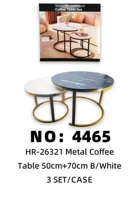 Coffee Tables Gold Stands Blackboard & Whiteboard