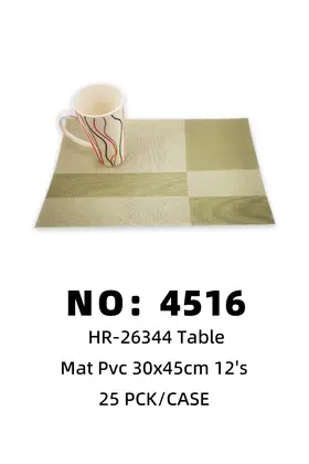 PVC-30x45cm Textilene Placemats