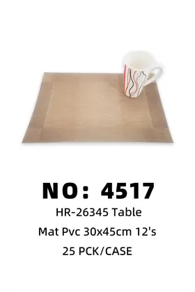 PVC-30x45cm Textilene Placemats