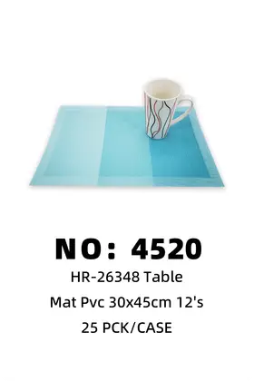 PVC-30x45cm Textilene Placemats