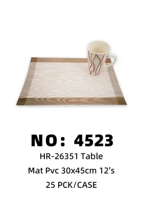 PVC-30x45cm Textilene Placemats