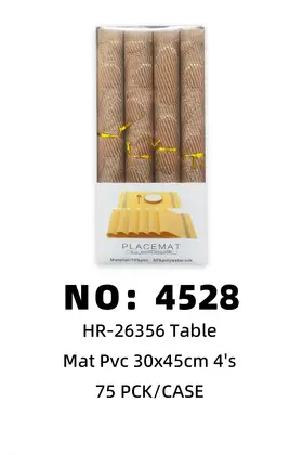 Boxed PVC-30x45cm Textilene Placemats