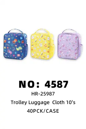 Oxford Fabric + Checker Foil Bags & Luggage