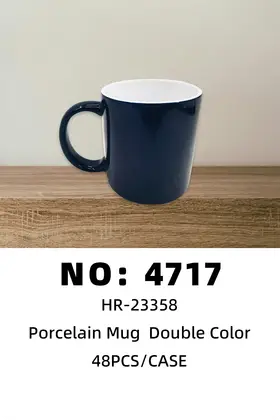 Two-Tone Glazed Cups Ceramic Cups