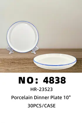10 Inch Fruit Plate Ceramic Plates