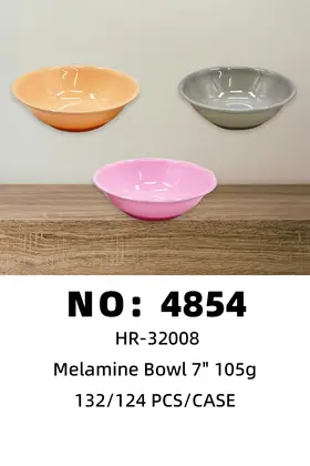 7 Inch Melamine Bowls 105g 132/