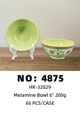 6 Inch Melamine Bowls 200g