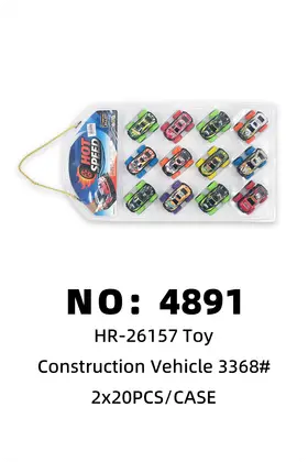 Alloy Pull-Back Off-Road Cars 2x