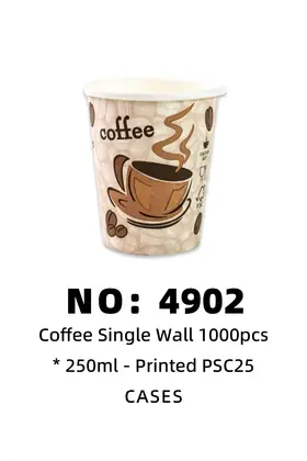 Coffee Mugs Plastic Cups 250ml