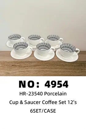 Coffee Sets 400 Ceramic Cups Side Dishes