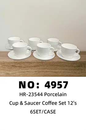 Coffee Sets 450 Ceramic Cups Side Dishes