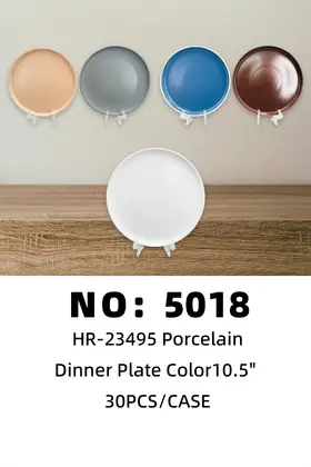 10.5 Inch Glazed Plates Ceramic Plates