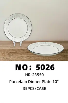 10 Inch Fruit Plate Ceramic Plates