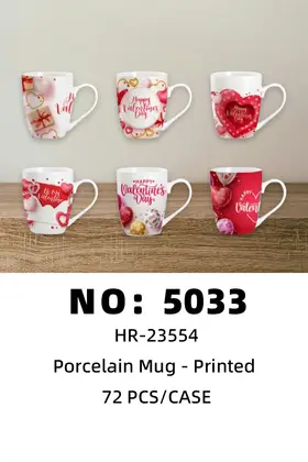 Classic Decal Cups Ceramic Cups