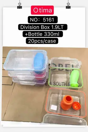 otima Lunch Boxes + Water Jugs