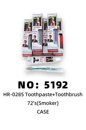 Stop-Smoking Toothpaste + Toothbrushes