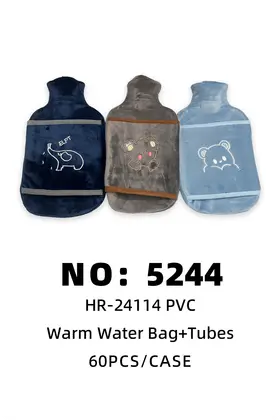 Hot Water Bottles + Fabric Cover 2000ml