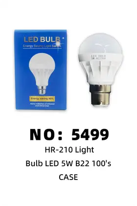 Bayonet Bulbs 5W B