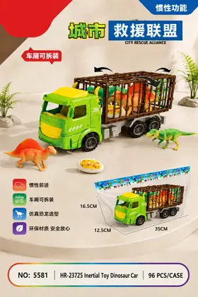 Friction-Powered Dinosaur Cages