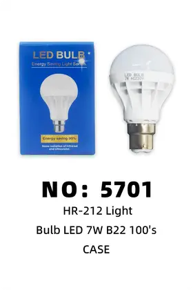 7W Globe Bulbs