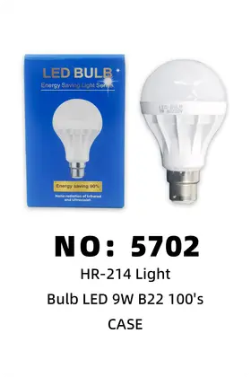 Bayonet Bulbs 9W B
