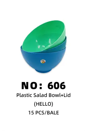 HELLO Plastic Bowls