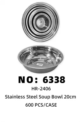 Stainless Steel Basins 20CM