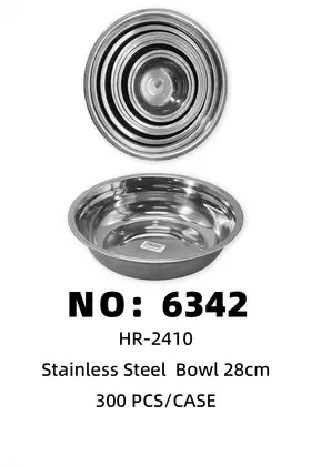 Stainless Steel Basins 28CM