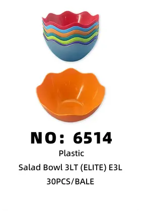 ELITE Plastic Salad Basins