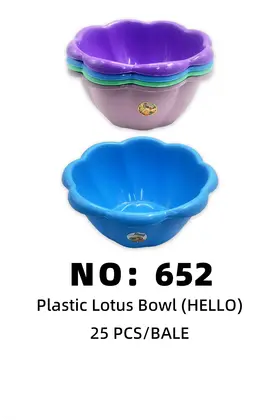 hello Plastic Bowls