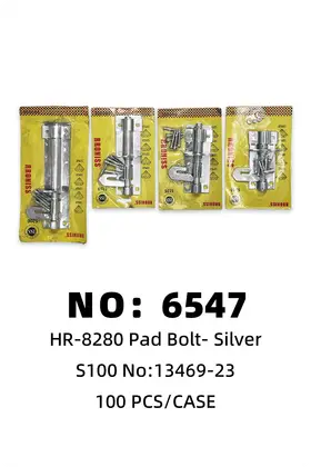 Door Bolts Door Bolts Silver Small S100