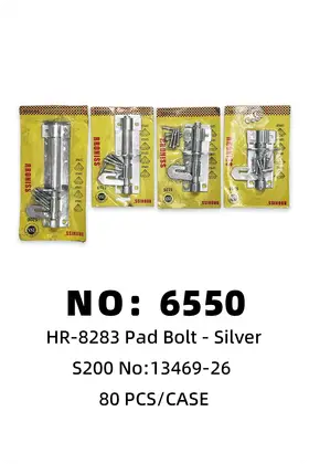 Door Bolts Door Bolts Silver Extra Large S200