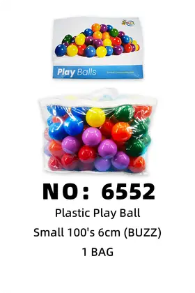BUZZ Beach Balls 6cm BAG