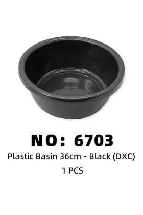 36cm Black Basins