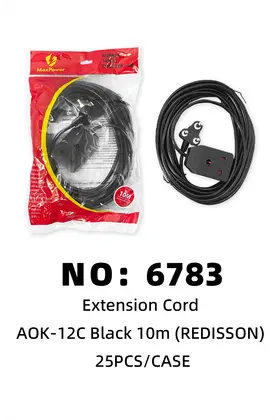 REDISSON Black Extension Cords