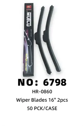 Two-Piece 16 Inch Wiper Blades