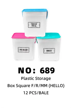 hello Square Rice Buckets