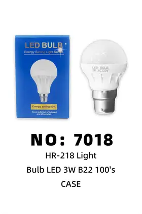 Bayonet Bulbs 3W B