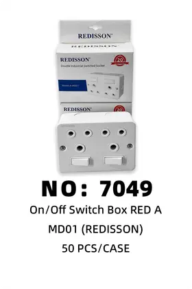 REDISSON Switch Boxes 2 Gang + 2 Socket