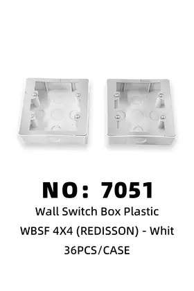 REDISSON Plastic Switch Boxes 4*4